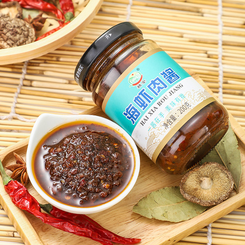 Shrimp Paste with Chili Sauce, Seafood Shrimp Sauce, Instant Hot Pot Dipping Sauce, Side Dish Sauce, Rice Dressing, One-Piece Delivery