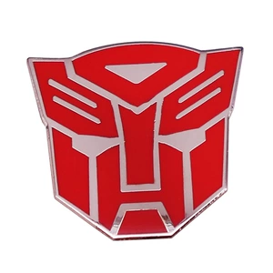 Autobot Logo Brooch Robot Enamel Pin Backpack Accessories Decoration