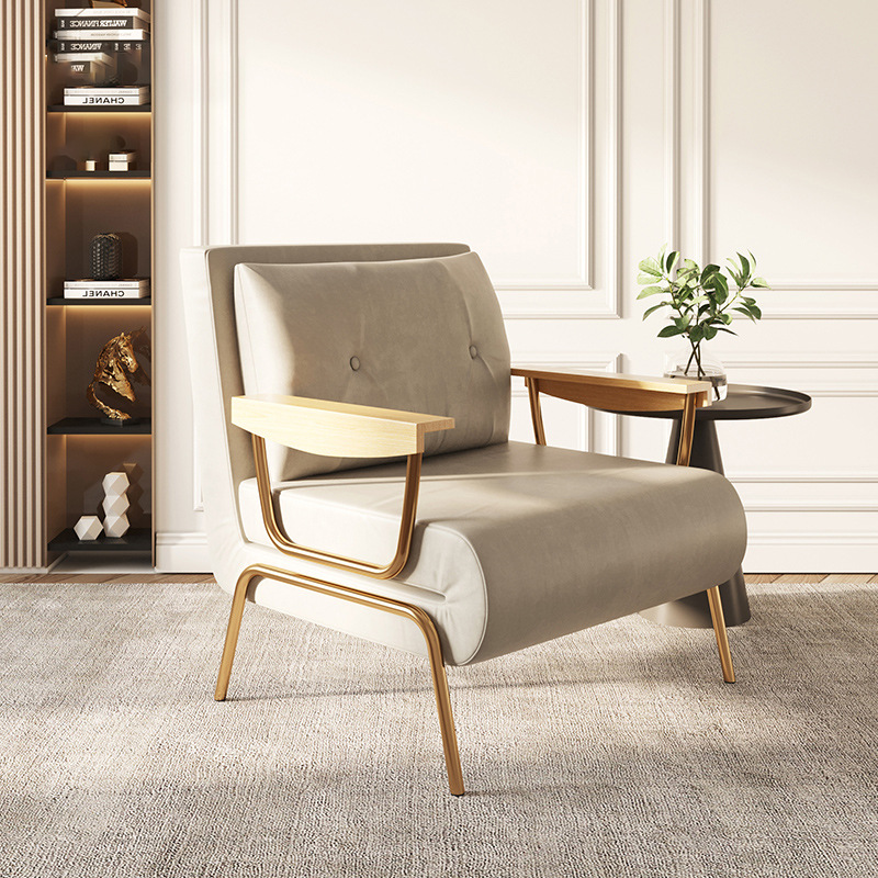 折りたたみソファベッド兼用シングルソファ、小規模住宅、オフィス、昼休み、介護、リビングルーム、書斎、和風ダブルソファチェア