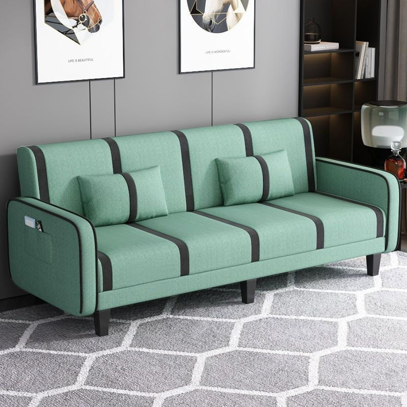 c曟1款沙发小户型可折叠两用多功能客布艺现代简约出租房布艺沙发
