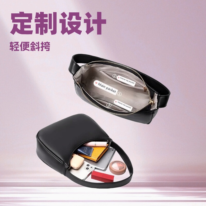 Women's Shoulder Bag Cute Hobo Handbag Mini Street Style Ladies Leather Satchel Bag Manufacturer Available for Booking