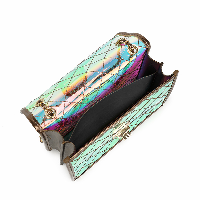 Nuovo dional cross jelly per le donne, filo da ricamo alla moda con griglia di diamanti trasparenti, piccola catena francese da spiaggia_voghion.com