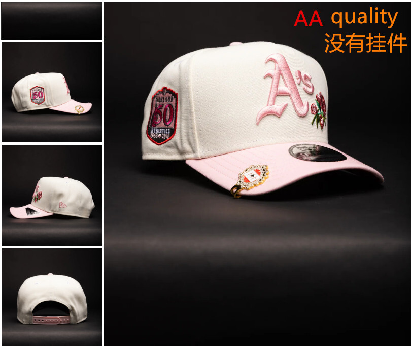 Comercio exterior transfronterizo al por mayor 2026 AA gorra de boca de pato bordado tridimensional ajustable gorra de hip-hop Yankees Dodgers