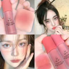 High-value liquid blush naturally brightens skin tone, moisturizes, nude makeup, rouge eye shadow, orange soda, student girl