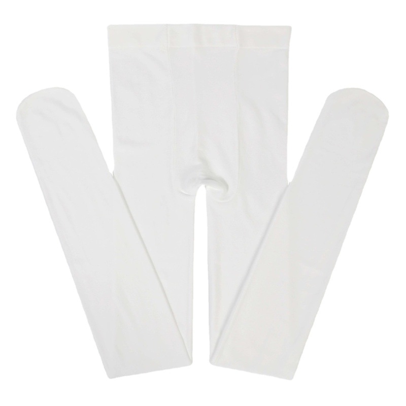 Factory wholesale spring and summer thin 80d velvet children dance socks girls ballet big socks white pantyhose