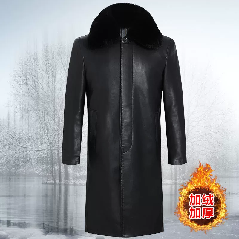Long warm trench coat, down jacket, for middle age, maxi length