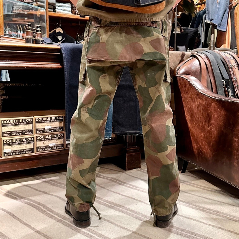 Cross-Border Rrl Unisex High-End Vintage Military-Style Workwear Jeans