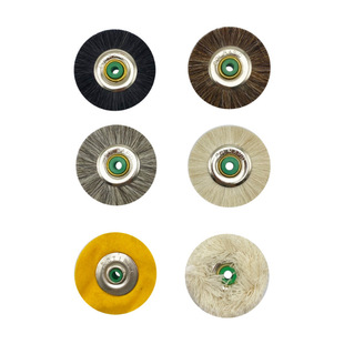 48mm jewelry polishing iron core brush piece cloth wheel polishing wheel cotton thread wheel metal Jade rust removal polishing