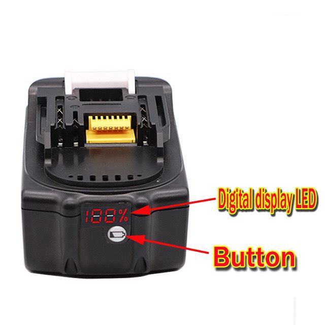 替代Makite牡田18v五金电动工具配件锂电池组BL1830B/BL1860B