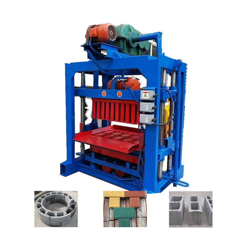实心盖房压砖机 4-40水泥砖机240-115-50标砖平面打制砖机厂家