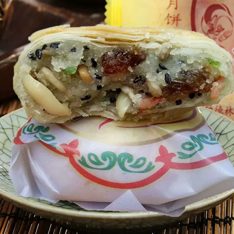 苏式酥皮老式五仁月饼330个多口味糕点零食酥饼礼盒源头批发厂