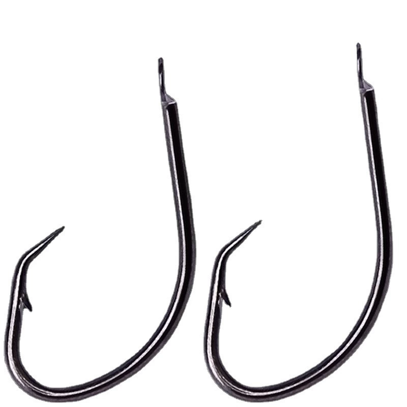 Turtle hook bulk mouthbone stabbing back hook hook hook king bastard high carbon flat handle fish hook hook hook hook