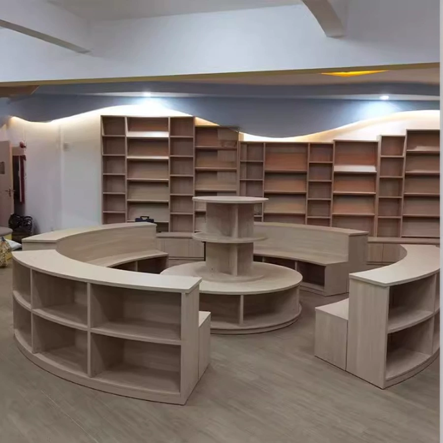 Креативная изогнутая книжная полка, многофункциональный комбинированный книжный шкаф, обучающая полка для книг с картинками, библиотека, табурет для зоны чтения