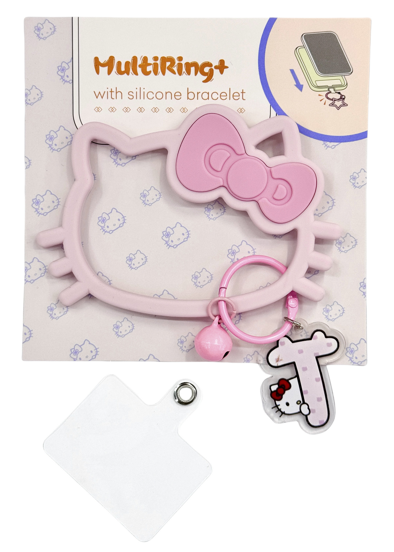 Buca hecha a mano ins viento de alta calidad Kitty gatos pulsera de silicona móvil colgante de moda corto colgante