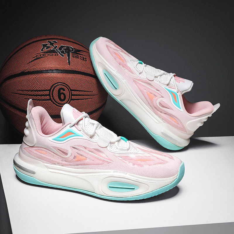 Nuevos zapatos de baloncesto de alta calidad 11 zapatos de baloncesto masculinos deportivos resistentes al desgaste de los estudiantes zapatos de correr transpirables bajos image 6