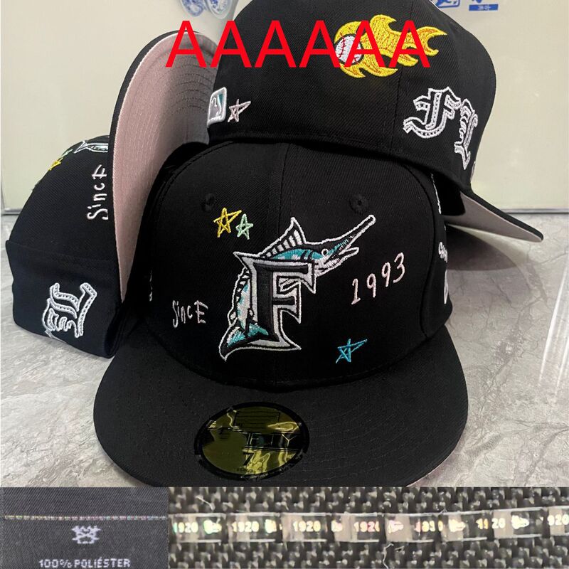 PouChangAnFo 越境卸売 AA 品質野球帽チームキャップクローズドキャップ記念キャップスポーツキャップ|undefined