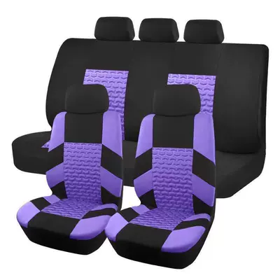 Temu Mexico | Seat cushion, seat cover - purple-2-piece-set-single-seat