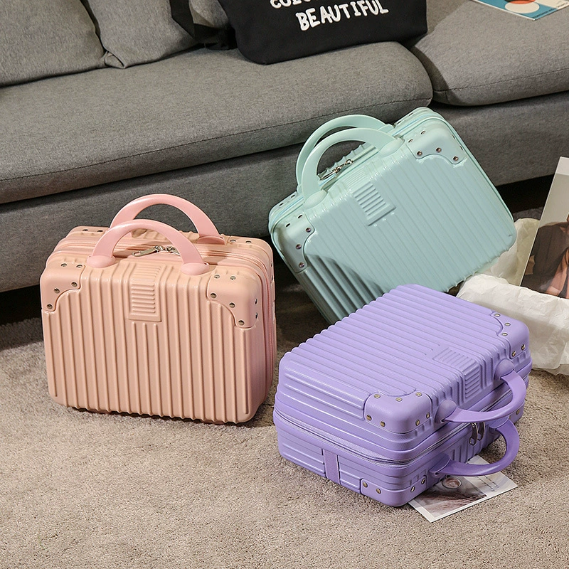 Ретро 14inch косметичка-саквояж женский ins милая студенческая косметичка-саквояж дорожная косметичка