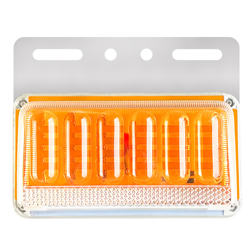 Other – LED Side Width indicator light - 24v-6d-side-light-yellow-super-bright-waterproof