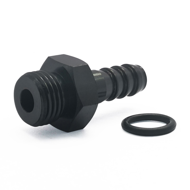 Accesorios para Modificación de Automóviles, Conector Rápido para Manguera de Combustible, Regulador de Presión de Combustible de Aluminio con Rosca AN6-5/16
