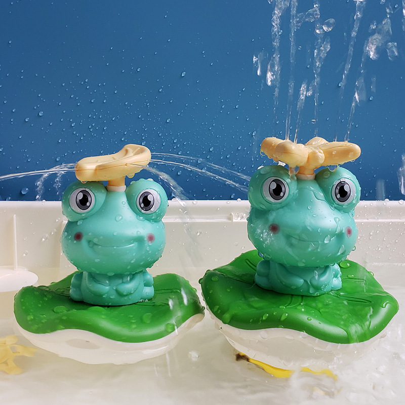 summer electric rotating toy play in water for bath