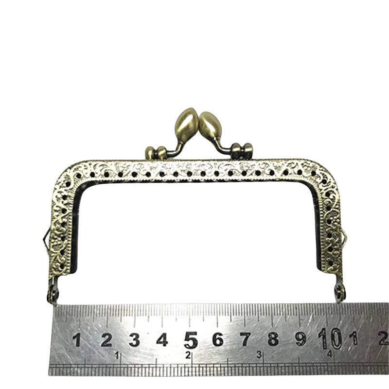 Bronze square bag accessory, materials set, DIY, 8.5-20.5cm, (Physicals)