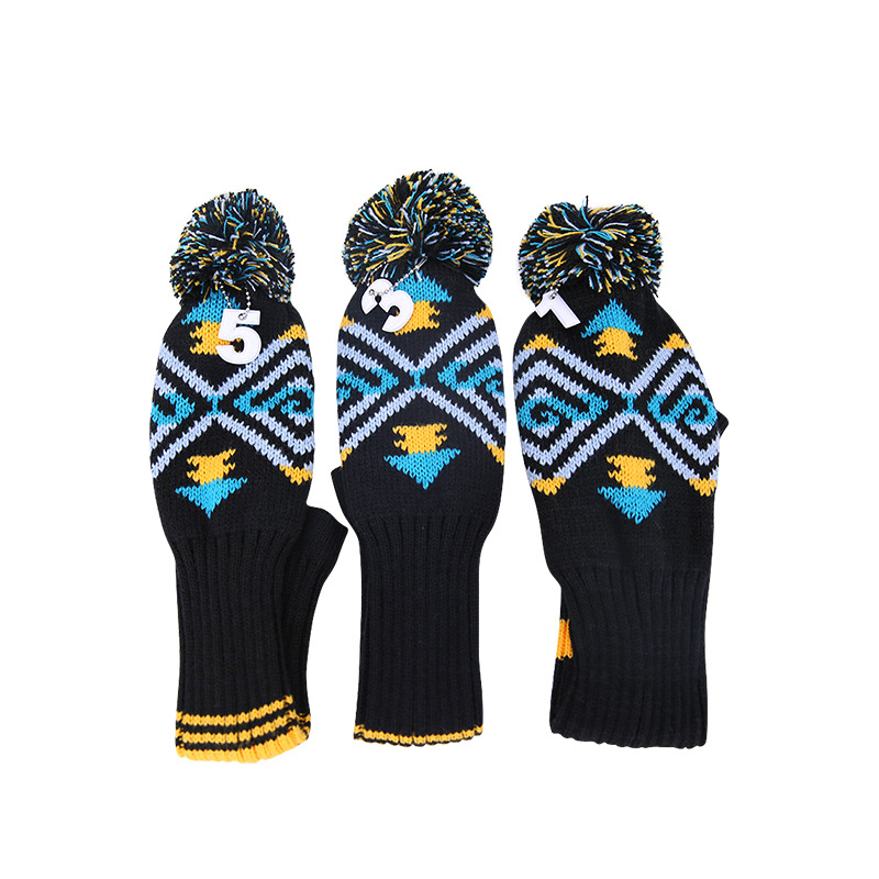 Venta caliente transfronteriza n. ° 135 Club de Golf cubierta tapa negro Tapa de punto putter cubierta protectora accesorios al por mayor