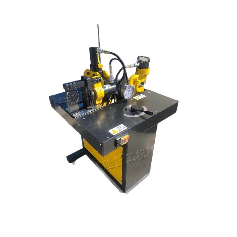 Máquina de procesamiento de barras de bus 3 en 1 máquina de corte de barras de cobre perforación y flexión integrada equipo multifuncional de procesamiento de barras de bus