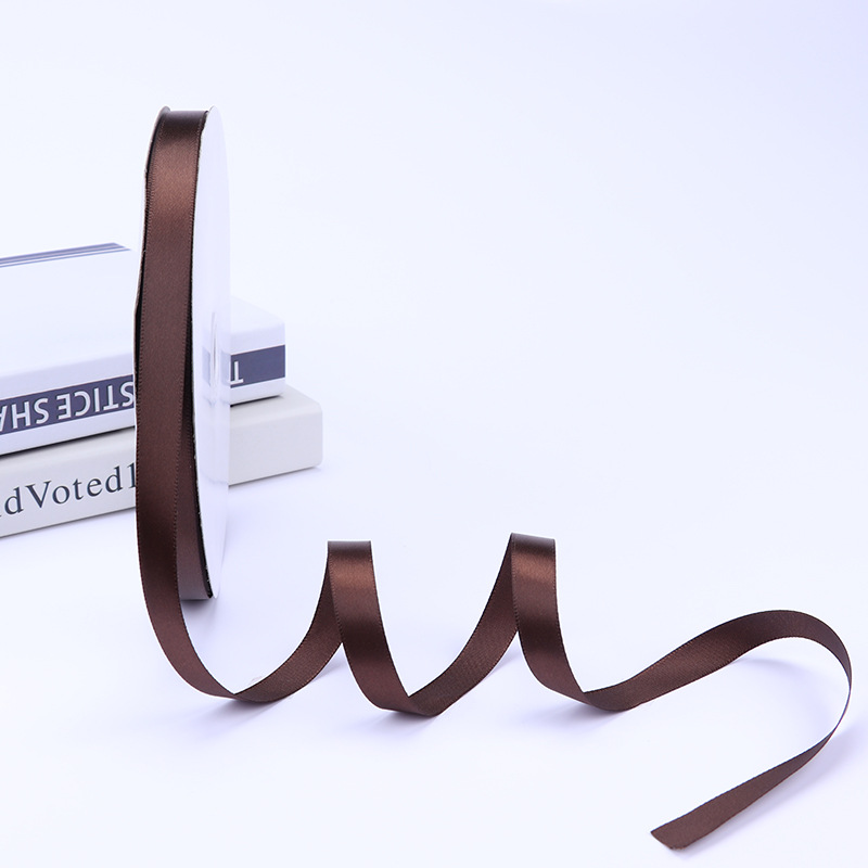 1,2 cm cinta de poliéster arco DIY cinta de la boda ramo de frutas caja de regalo de embalaje de color de la cinta de satén Decoración