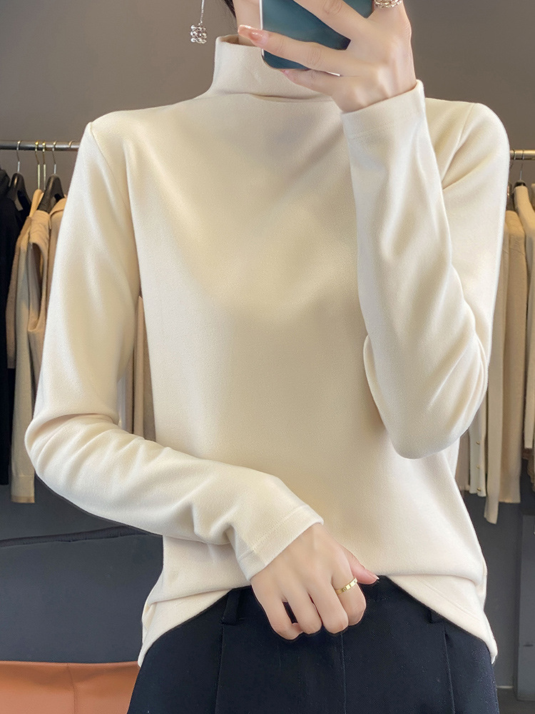 Velvet keep warm fashionable base body-friendly demi-season…