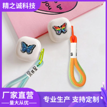 蝴蝶适用三星Galaxy buds耳机壳带挂件蓝牙蓝牙耳机壳