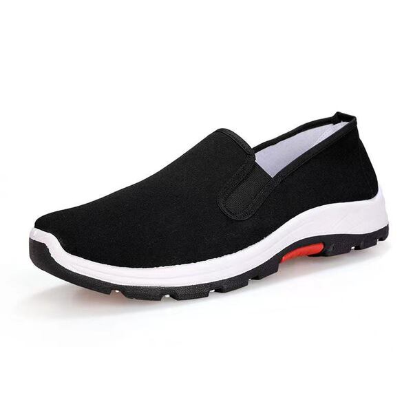 Two-color Beijing cloth slippers