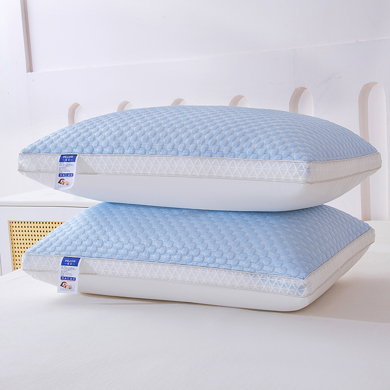 Liangdou Pillow-Elegant Blue Single Pack