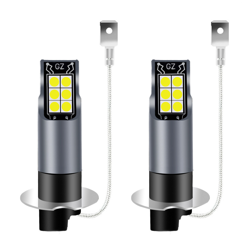 2026 New Product Cross-Border Automotive LED Fog Lights and Headlights 9005 9006 H11 H712smd LED Bulbs