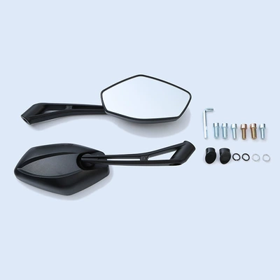Motorcycle Rearview Mirror Suitable for Tx200/Blade/Benelli Bj150T-10C Universal High-Definition Reflector (Motorcycle rearview mirror) - black
