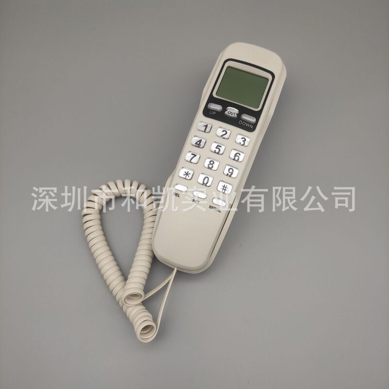 Hekai 333 Wall-Mounted Small Caller Id Machine with Button, Battery-Free Landline Phone Caller Id Landline Hekai 333 Wall-Mounted Small Caller Id Machine with Button, Battery-Free Landline Phone Caller Id Landline