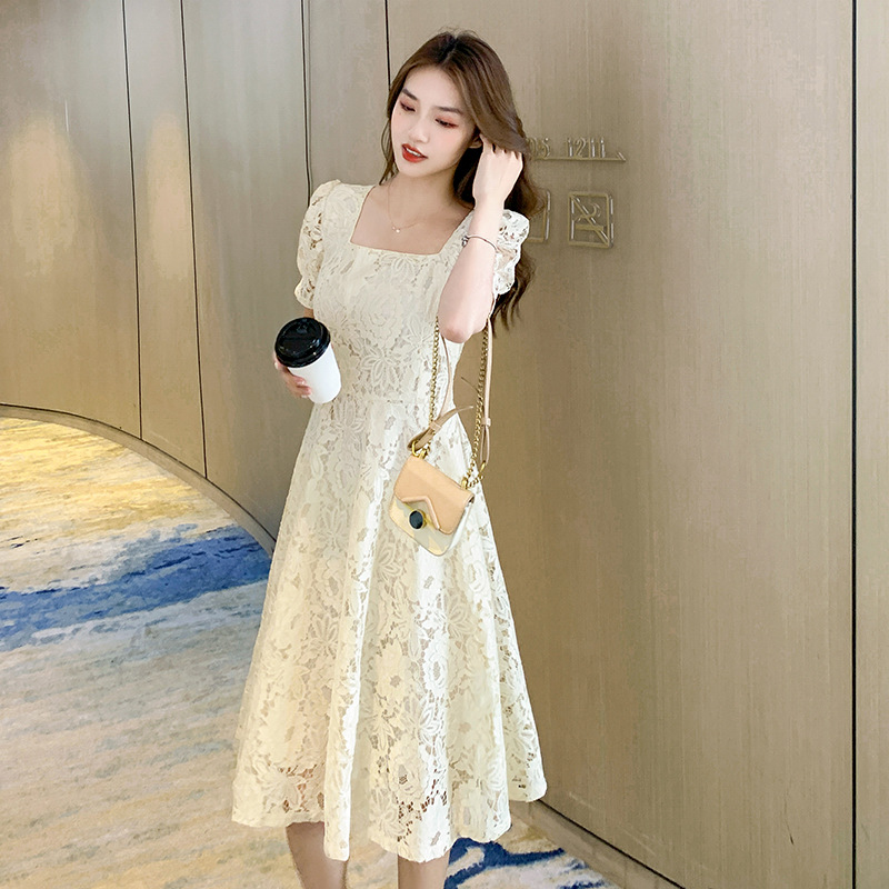 Summer lace design small dress
