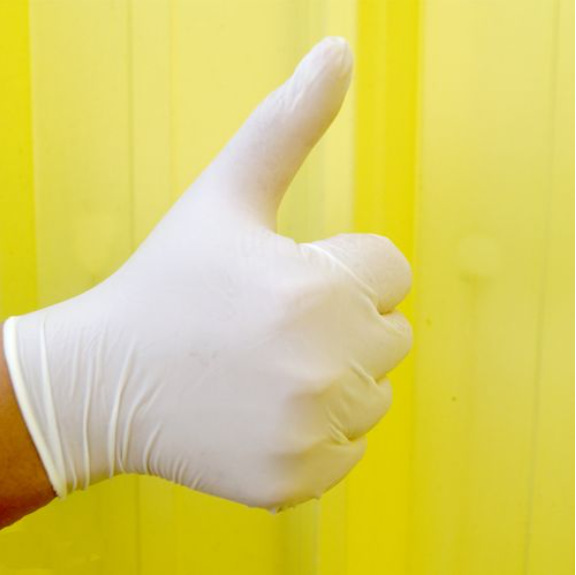 韩国LG化学原料厨房 医生 手术 批发橡胶乳胶手套丁腈乳胶