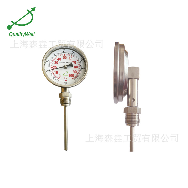 ˫�����¶ȼ�˫�̶�  �ɶ�������M27X2 100mm����ֱ�� ������