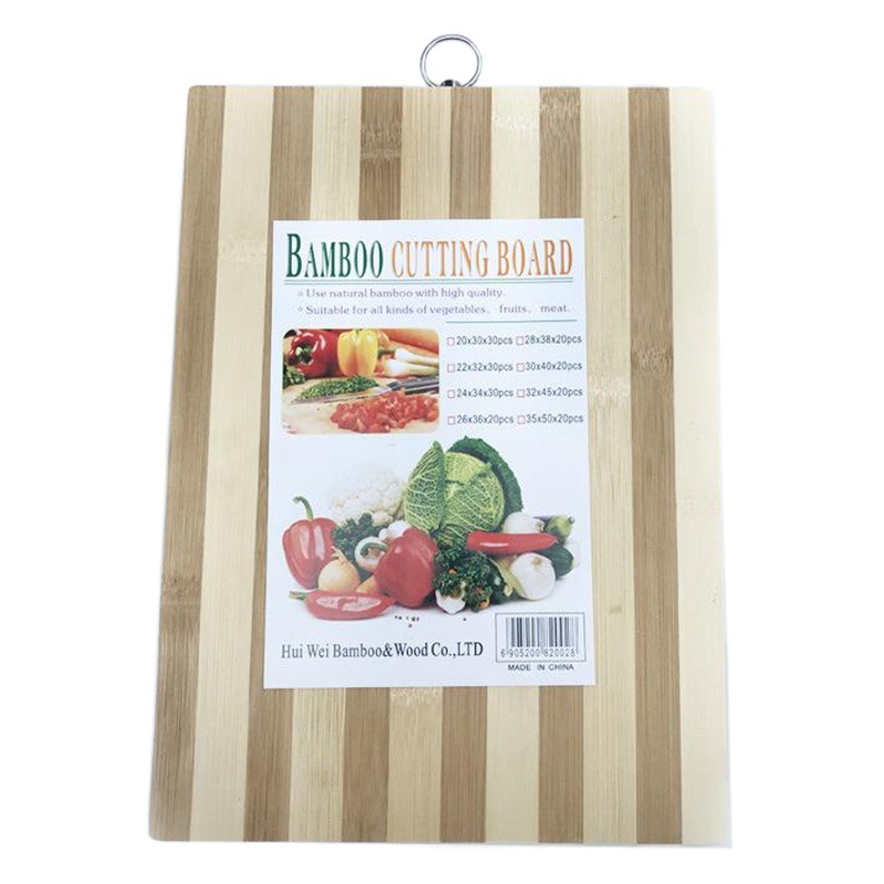 Tabla de cortar de bambú artesanal tablero carbonizado natural venta directa de fábrica