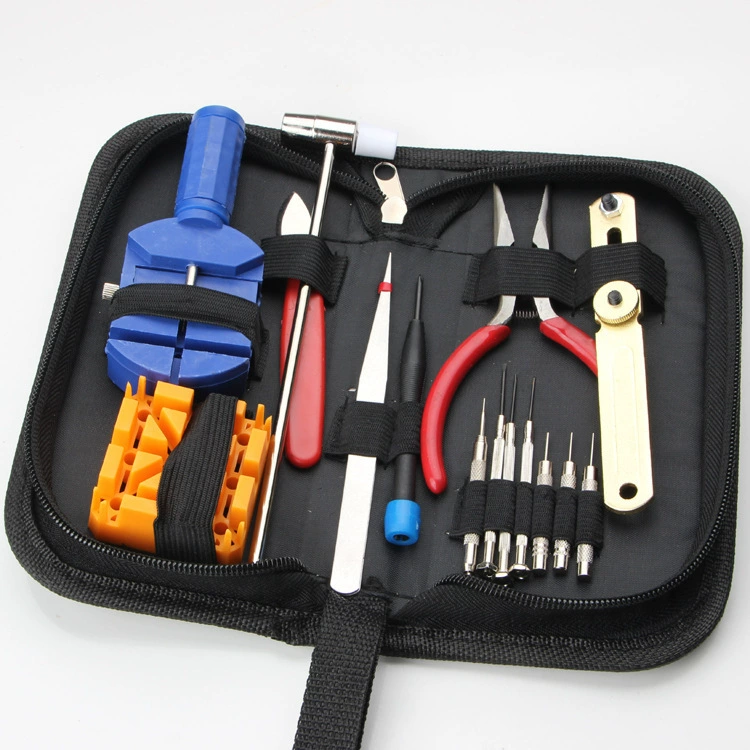 Watch repair, tools set, 16 pieces