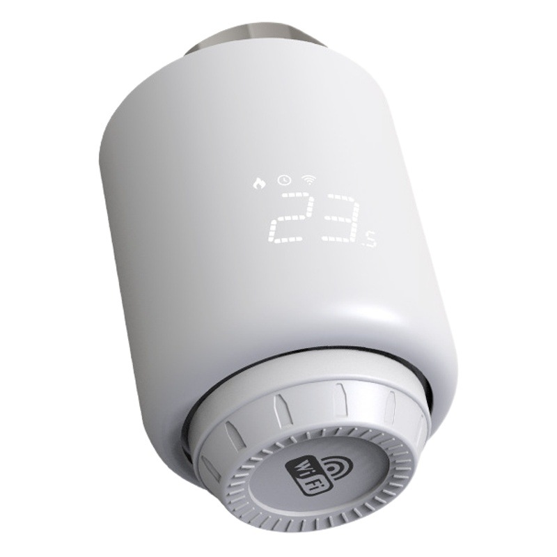 Graffiti ZigBee radiador control remoto sincronización automática interruptor de la válvula del radiador termostato inteligente