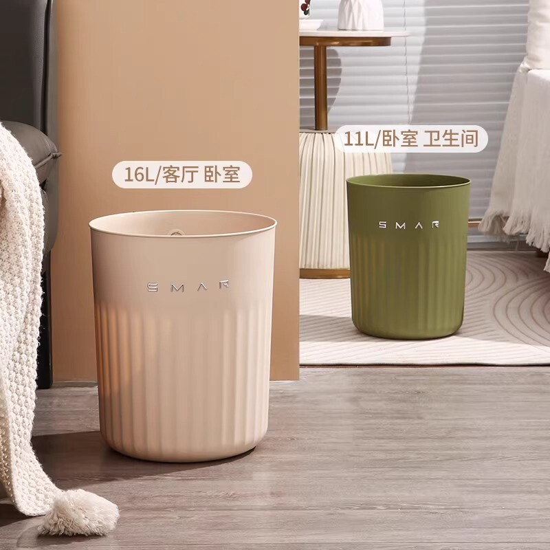カスタマイズされた 2025 ホームキッチン、リビングルーム、バスルーム、トイレ、寝室、屋内大小、大容量の軽い高級ゴミ箱|undefined