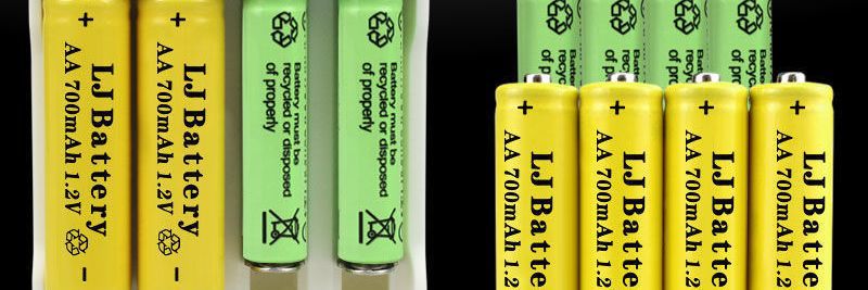 No. 5 Rechargeable Battery Combination Charger No. 7 Rechargeable Battery No. 5 Battery Household Remote Control Baby Toy Battery