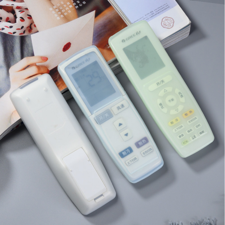 waterproof transparent universal silicone long remote control