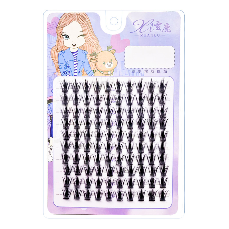 [100 Clusters-Ten Rows of Small Waist] Pack in a Box / Single box-no tools