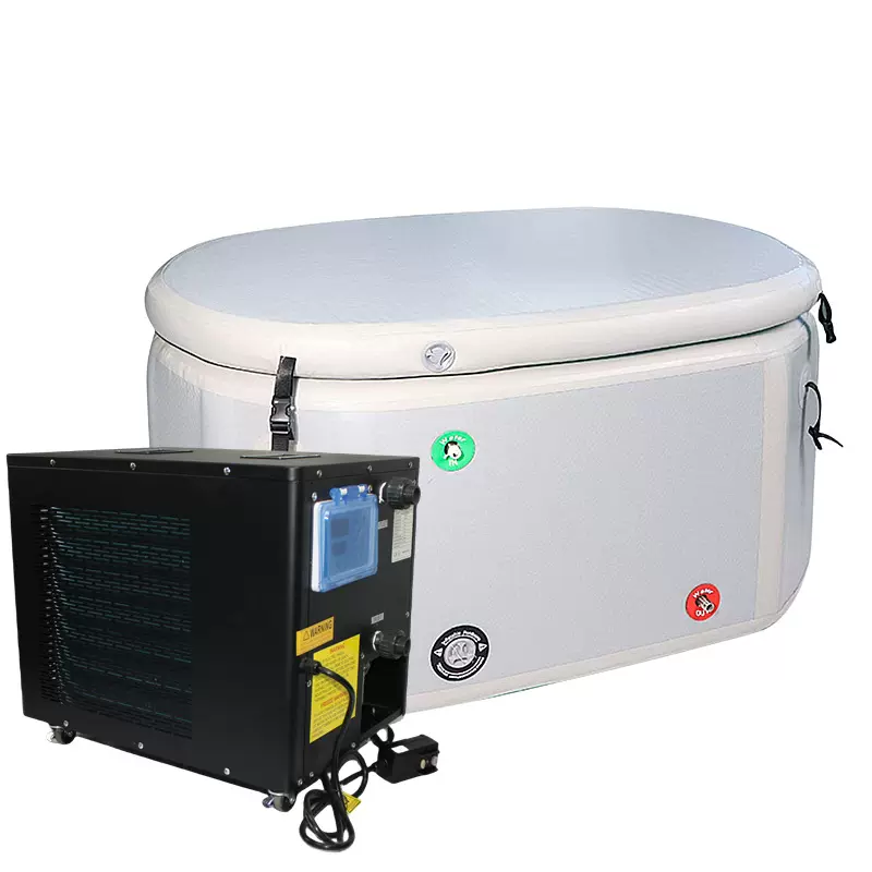 源头厂家生产冰浴机 低温冷水机 全自动控制臭氧UV水泵过滤器一体