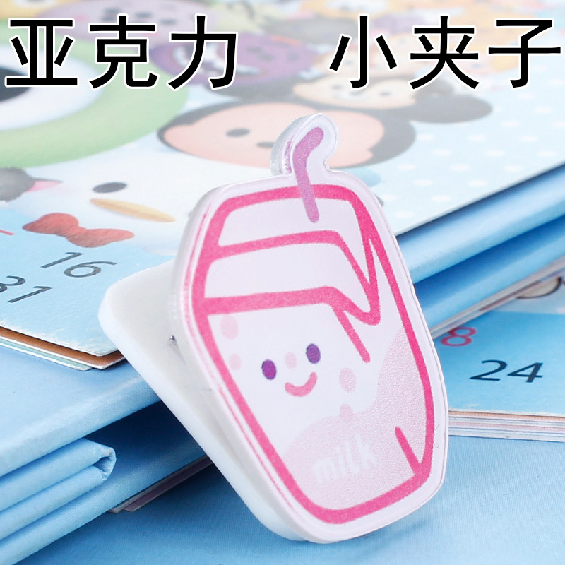 Cute acrylic plastic cartoon photo, storage system, classification