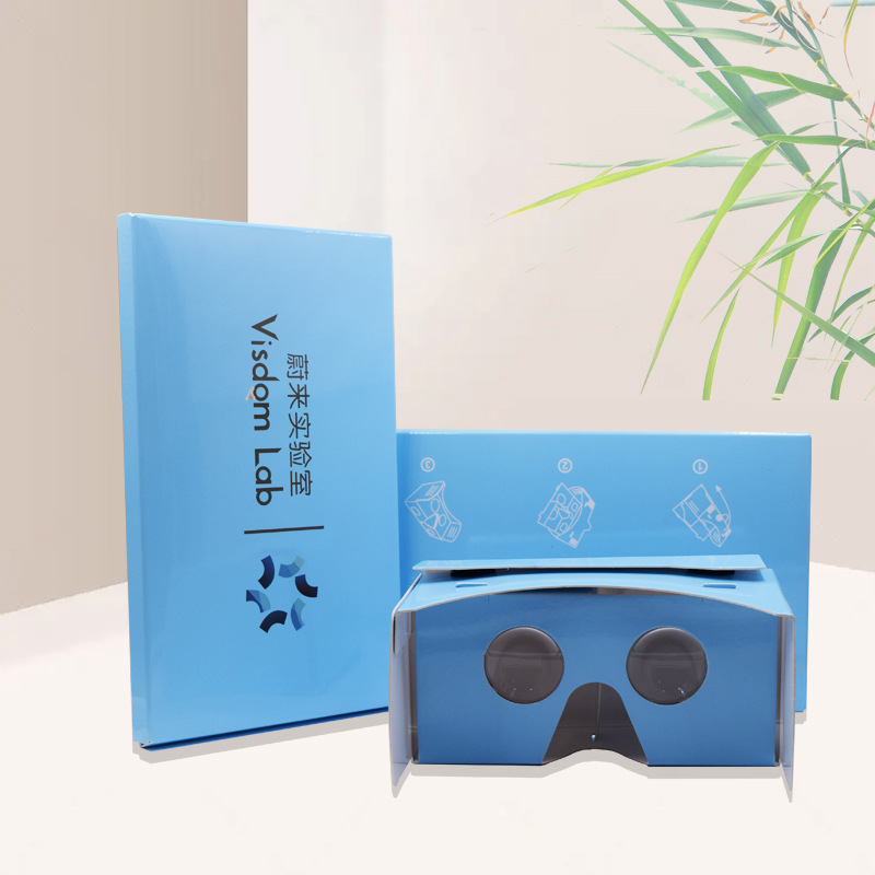 谷歌VR眼镜 纸质vr3代  VR BOX 3D虚拟现实眼镜 批发可定logo