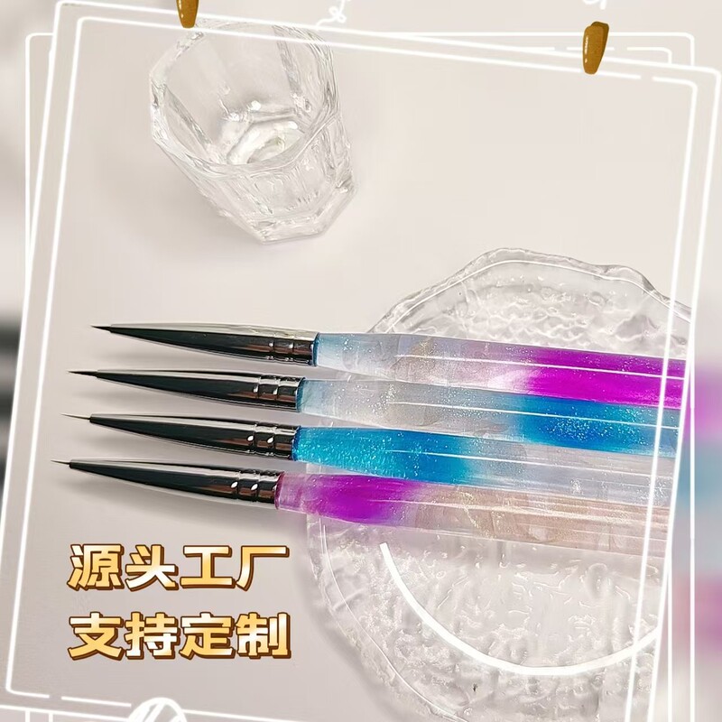 New dream starry sky very fine hook line pen nail pen painted pen hand-made face photo pen hand-painted brush brush wholesale New dream starry sky very fine hook line pen nail pen painted pen hand-made face photo pen hand-painted brush brush wholesale